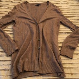 Brown/tan cardigan (gap)